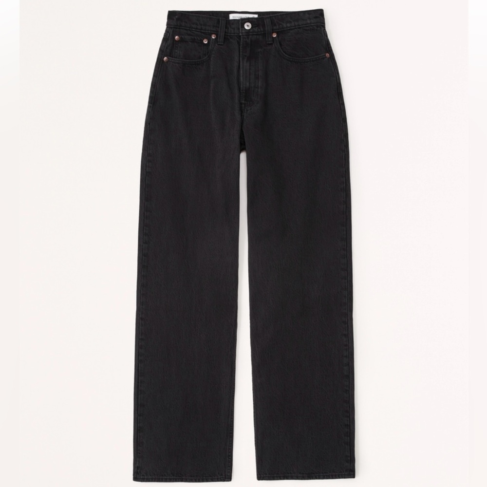 Abercrombie & Fitch NWT High Rise Loose Jeans